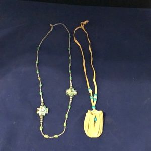 2 Native American Necklaces